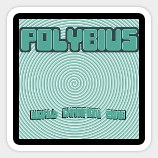 POLYBIUS Sticker